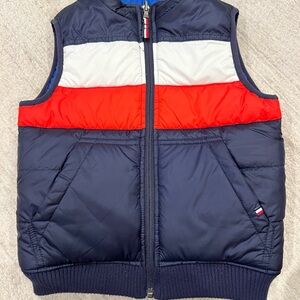 Tommy Hilfiger Kids Vest - Navy, Red, and White